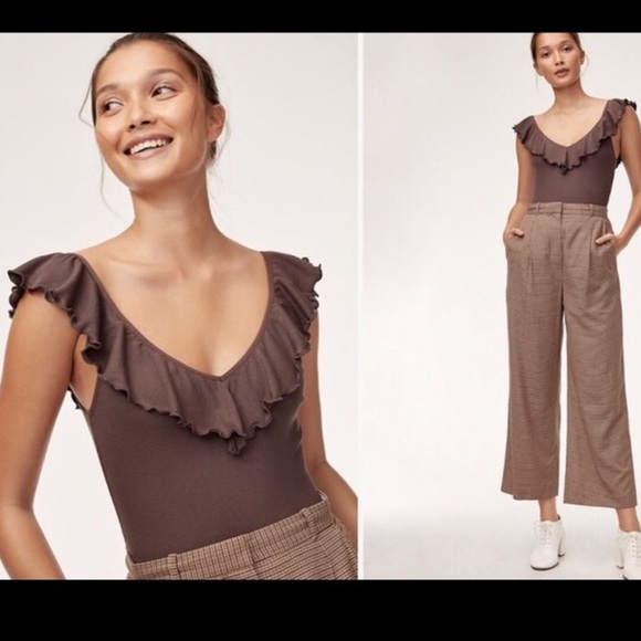 Wilfred Danette Bodysuit Brown - Picture 2 of 6